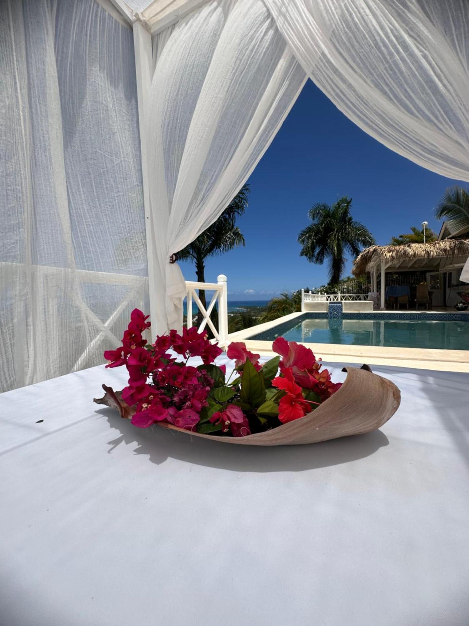 Villa Blanca Chambre D'Hotes Vue Sur Mer 라스테레나스 외부 사진