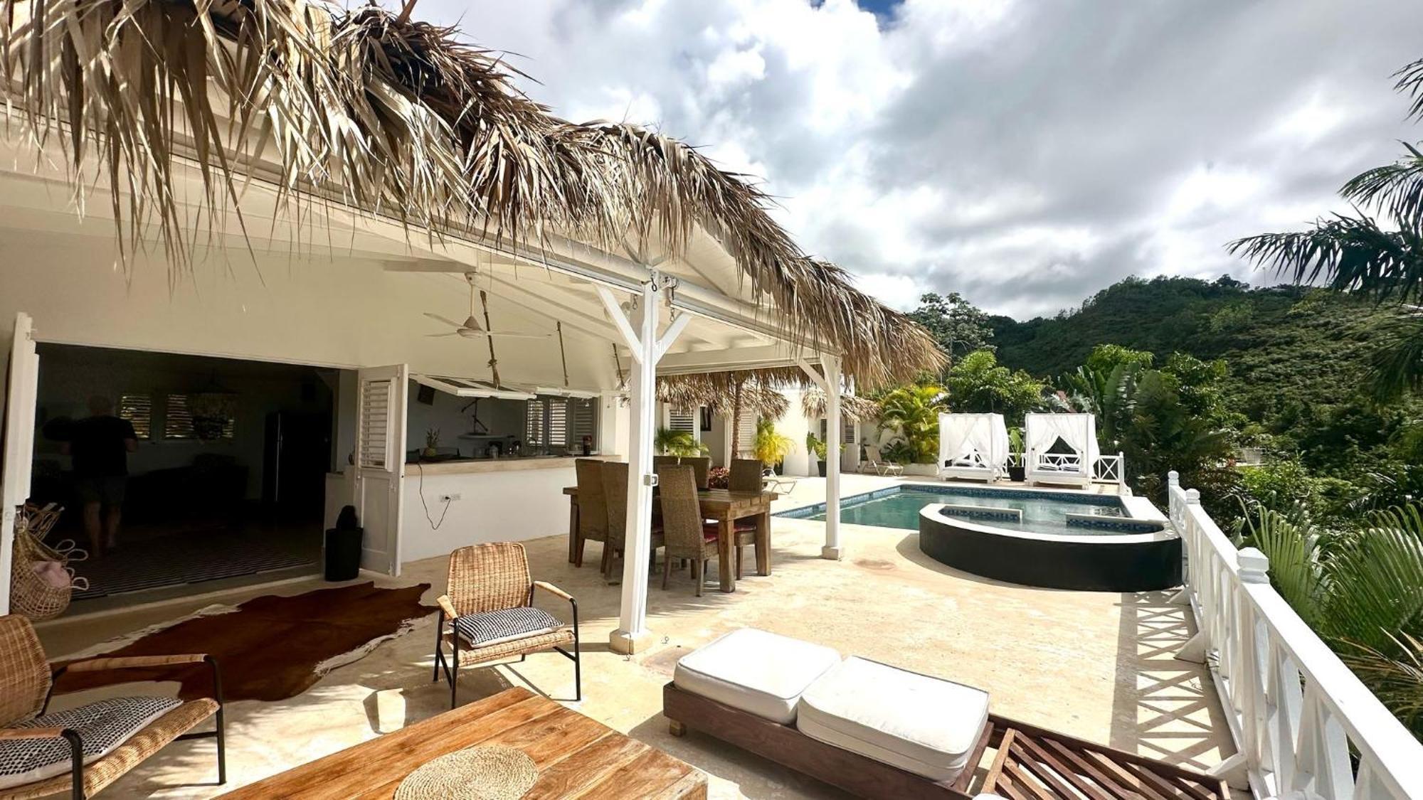 Villa Blanca Chambre D'Hotes Vue Sur Mer 라스테레나스 외부 사진