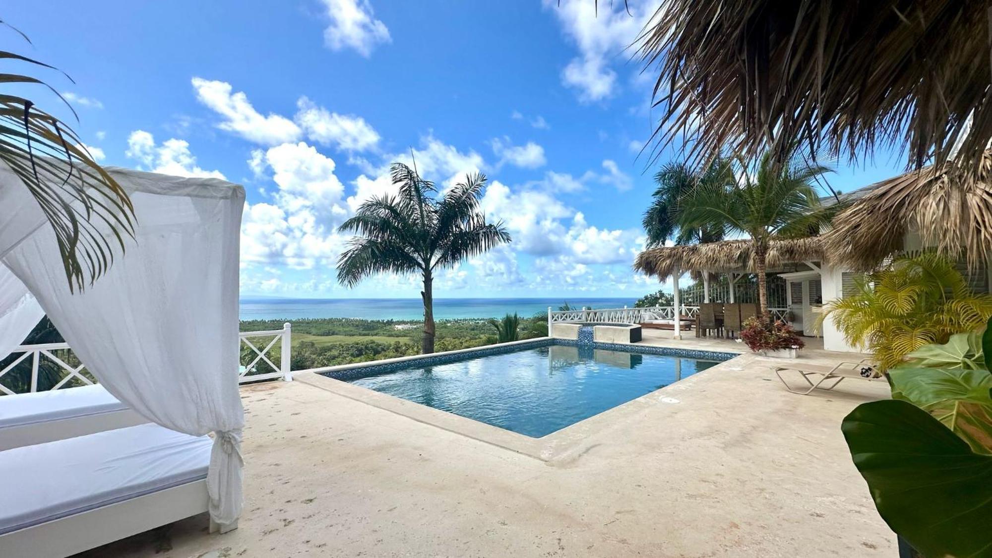 Villa Blanca Chambre D'Hotes Vue Sur Mer 라스테레나스 외부 사진
