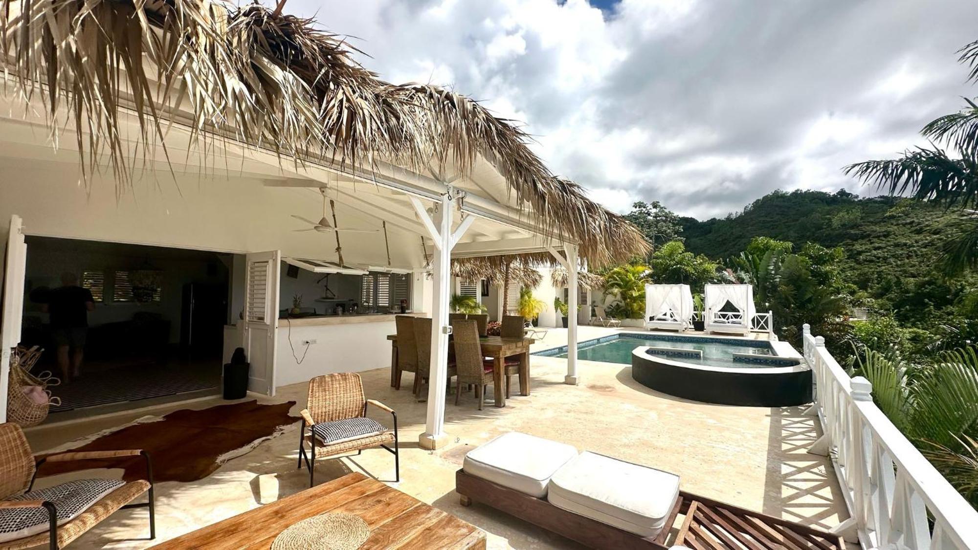 Villa Blanca Chambre D'Hotes Vue Sur Mer 라스테레나스 외부 사진